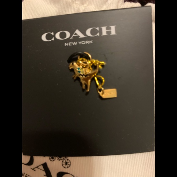 Absolutely adorable rexy charm. Authentic coach - Picture 2 of 3